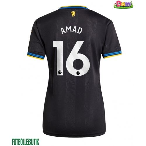 Manchester United Amad Diallo #16 Tredje Tröja Kvinnor 2025-26 Kortärmad